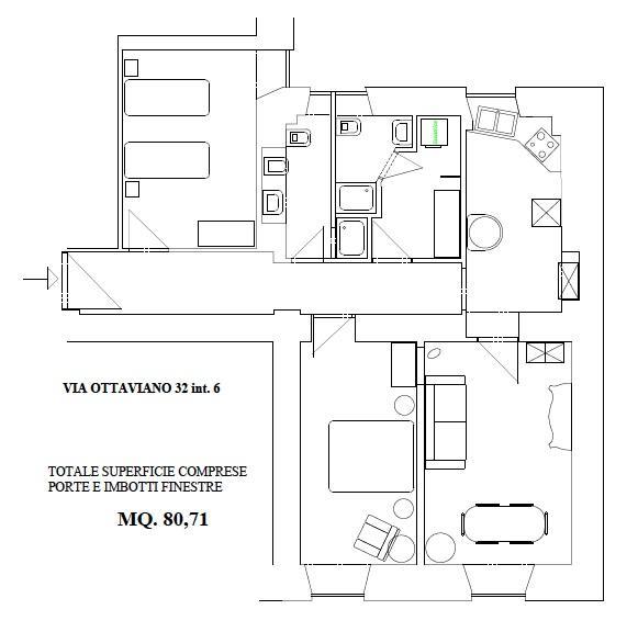 Domus Ottavia In Lägenhet Rom